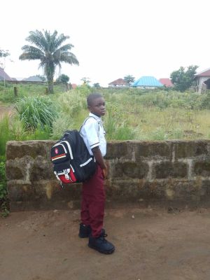 boy at school