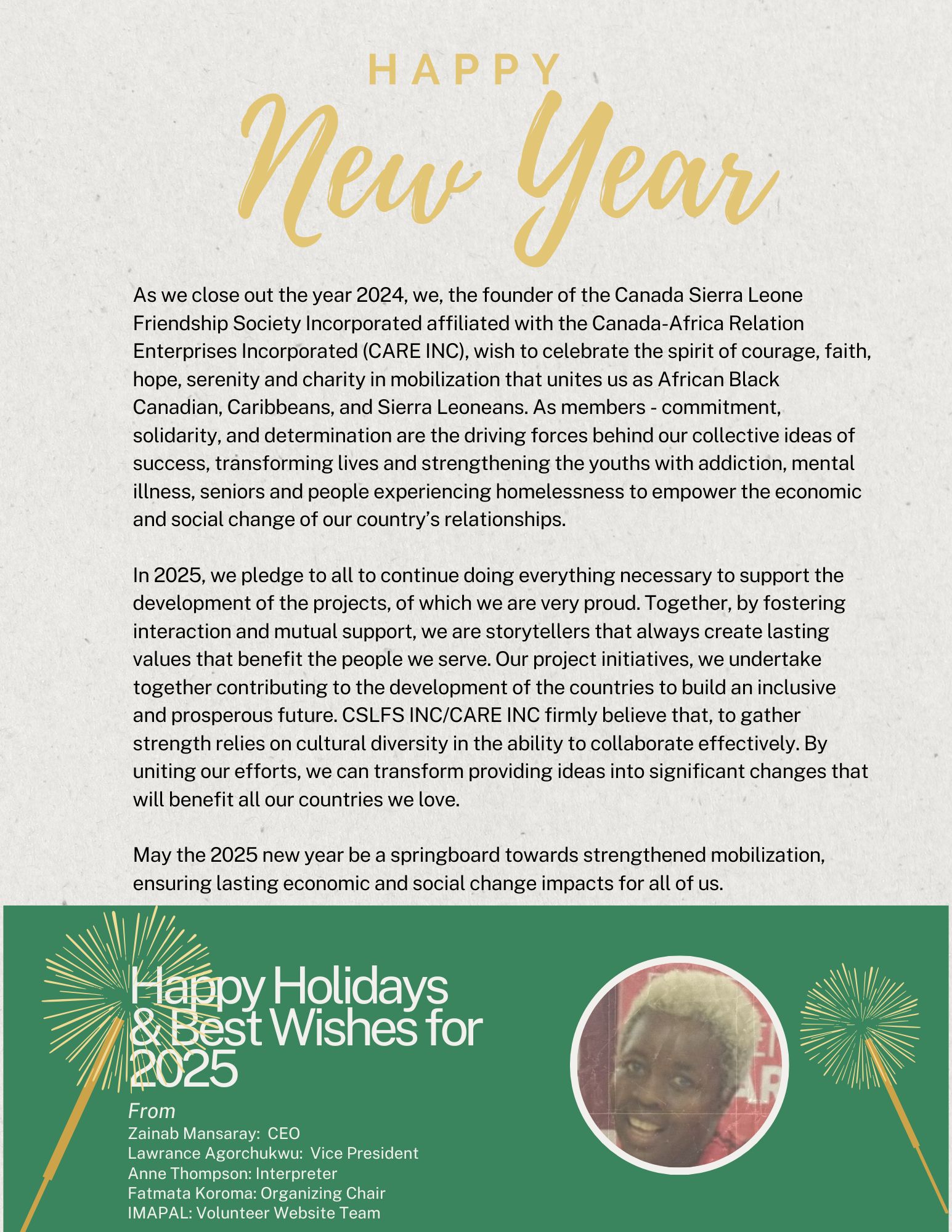 CSLFS Newsletter
